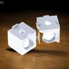 Single Piece of Aluminum Cube Corner Connector, Model 2020 3030, Fastener for Aluminum Profiles.