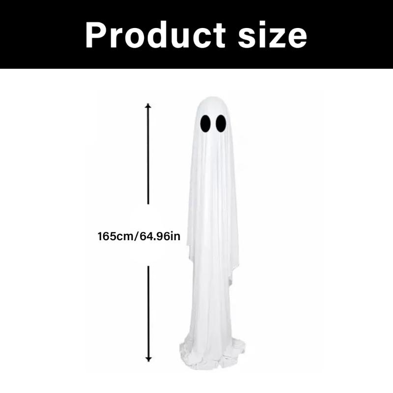 Battery Power Standing Phantoms Halloween Yard Decors 165cm Height Eerie Atmosphere Creation For Porch Garden