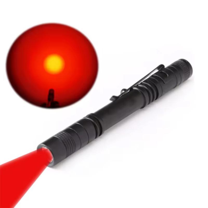 Aluminum Alloy Pen-shaped Mini Flashlight - AAA Battery, Outdoor Strong Light