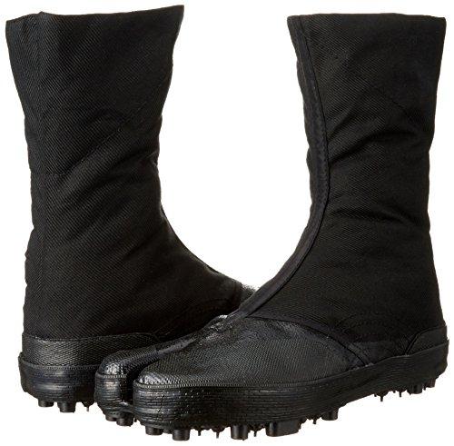 Margo Tabi Socks, 10-Spike Type II, 10449, Unisex, Black, Size 27.0 cm