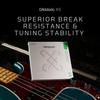 XS Nickel Coated Bass Long XSB45105 D'Addario Strings, .045-.105, 4-string, Scale,