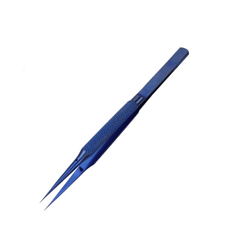 High-Precision Titanium Tweezers: Stainless Steel Repair Tool for Mobile Phone Electronics.