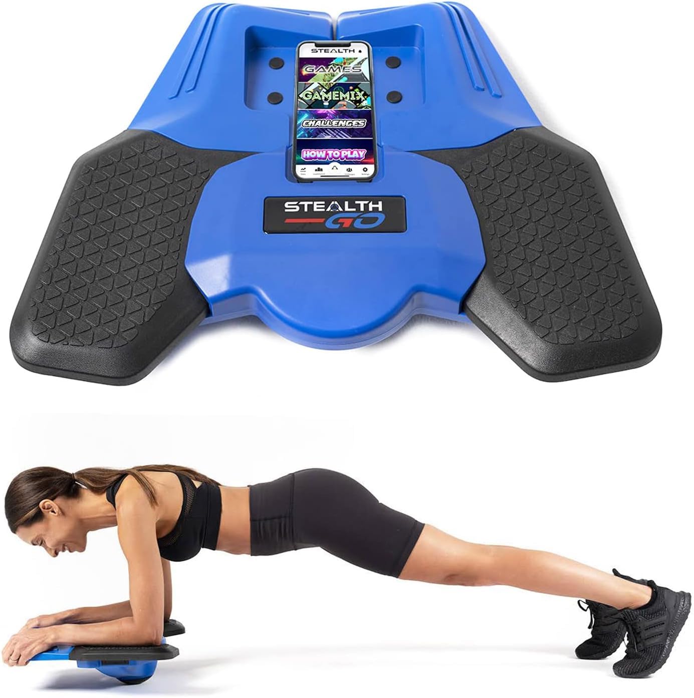 

Балансировочная доска StealthGO, доска для тренировки кора и мышц живота для игр.