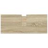 Bathroom Cabinet Sonoma Oak 80x33x60 cm Engineered Wood