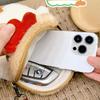 Hen Shoulder Bag Fur Chicken Plush Handbag Funny Chicken Pendant Keychain Doll Satchel Purse for Women Birthday Gift