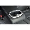 For Mitsubishi Outlander Sport 2011- Matt Silver Rear Water Cup Frame Cover
