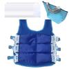 Gilet Rinfrescante di Sicurezza Vest Outdoor Abbigliamento ad Alta Temperatura Giacca Fresca Regolabile Estate Outdoor I Pack Gilet Rinfrescante