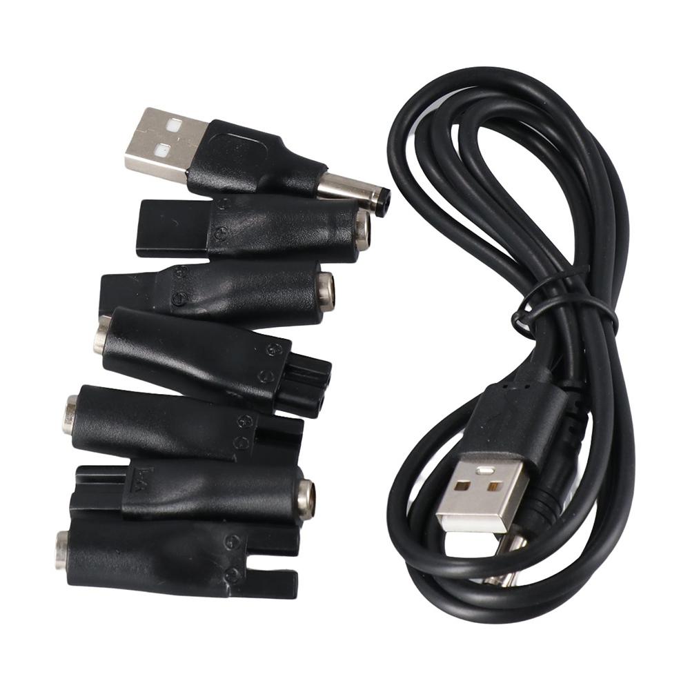 Shaver USB Charging Cable Shavers Charger Wire USB Charging Plug Cable Power Cord Electric Hair Clippers Charger USB Adapter