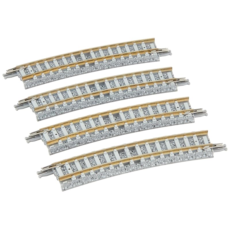 

TOMIX N gauge curved PC rail C317-15-PC F set of 4 1197 model train supplies