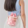 New Disney Minnie Synthetic Leather Crossbody Bags Kids' Pink BMK-72722P