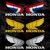 Car 3D Motorcycle Reflective Decals Wings Stickers For HONDA Eagle Head NX125 300 R CB400X CBF190R For Honda NC750 NC 750X 750 X