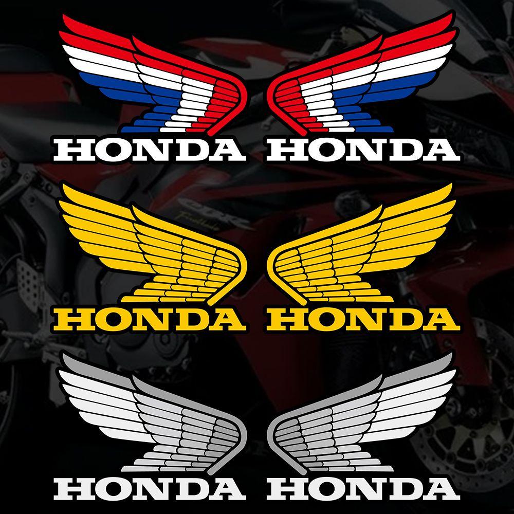 Car 3D Motorcycle Reflective Decals Wings Stickers For HONDA Eagle Head NX125 300 R CB400X CBF190R For Honda NC750 NC 750X 750 X