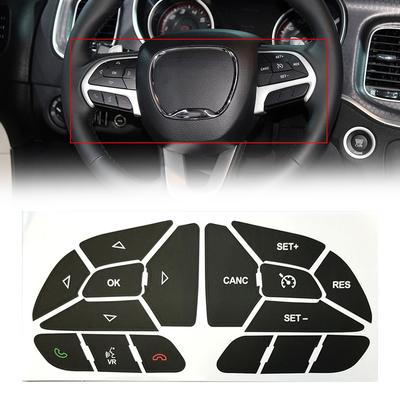 Calcomanías para botones del volante del Dodge Charger (2016 a 2022)