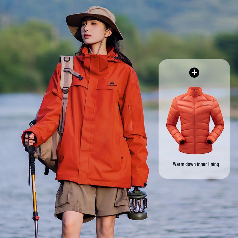 Pathfinder Women s 3-in-1 Goose Down Outdoor Jacket S