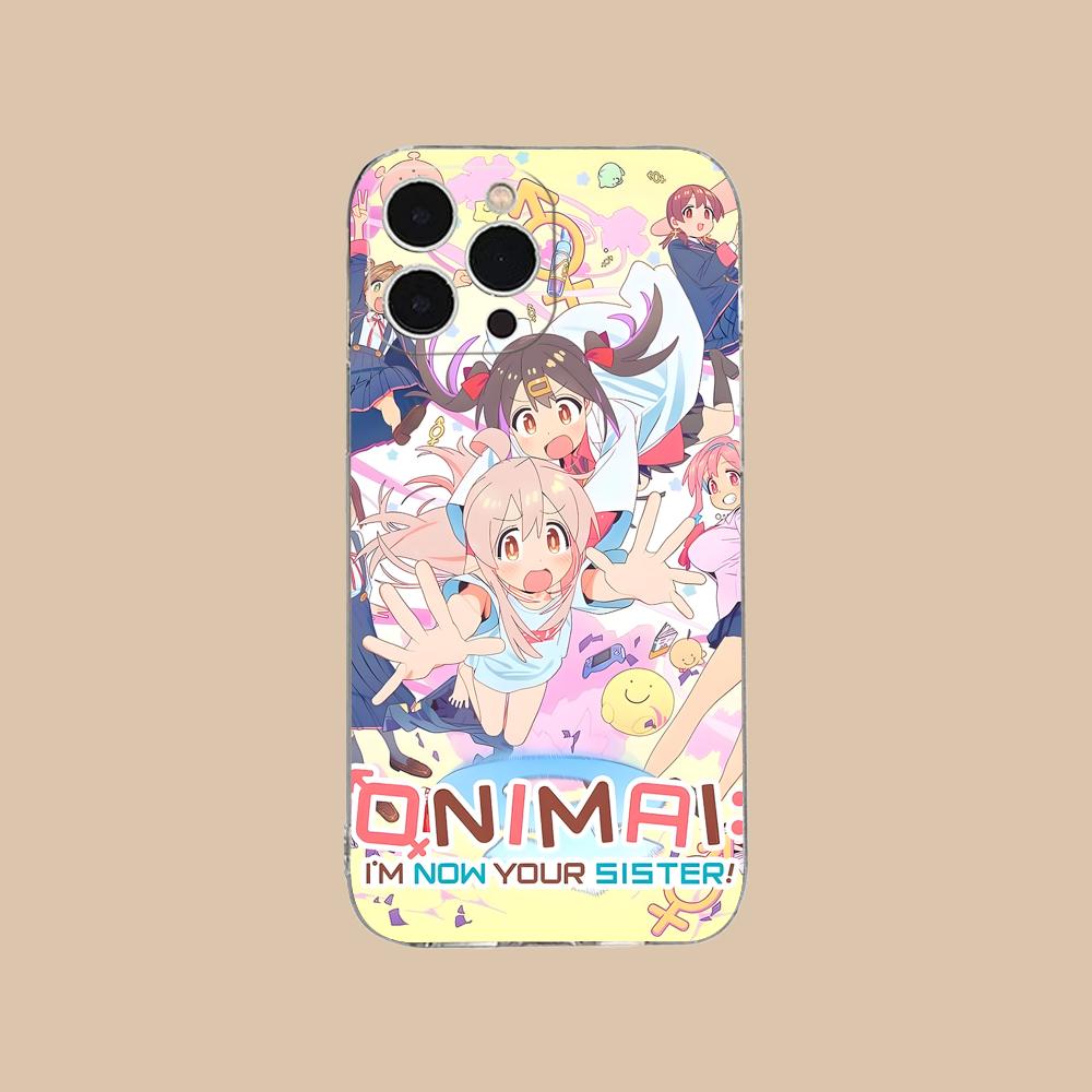 

Anime Mahiro Oyama Onimai Phone Case for iPhone 17 16 15 14 13 12 11 X XR XS Air Pro Max Plus Mini Clear Colorful Cover Cover iPhone17