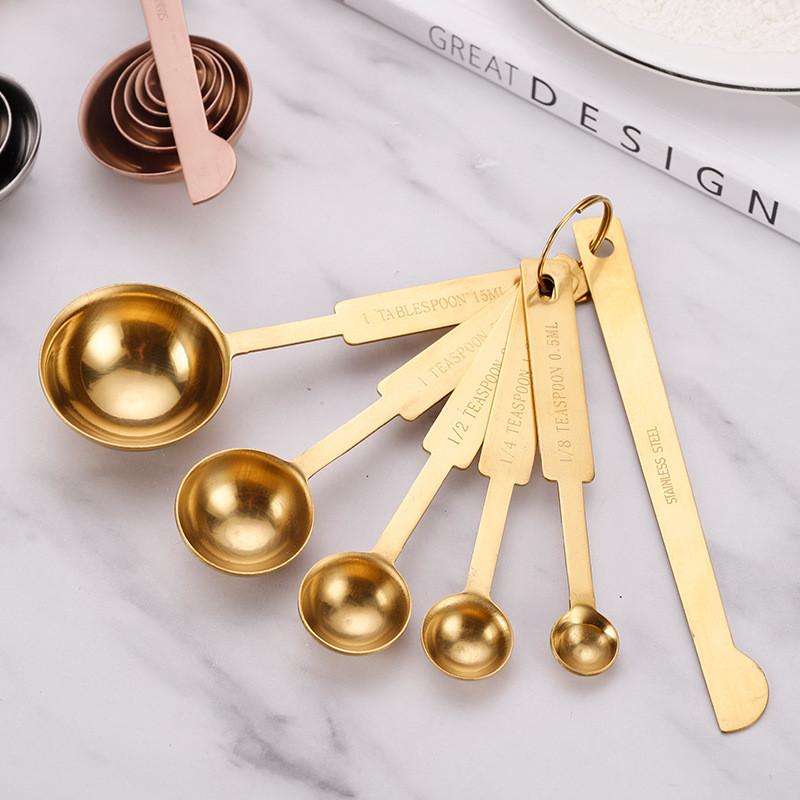 Prémiová sada nerezových odměrek pro domácí pečení a milovníky kávy