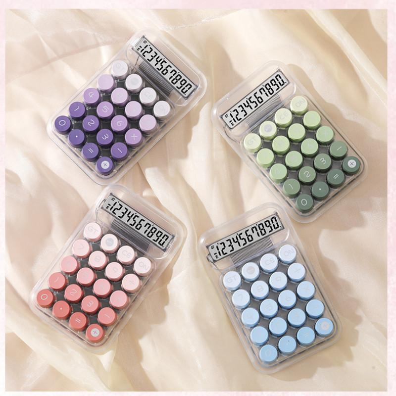 Gradient Color Scientific Calculator Transparent Students Test Office Daily Use