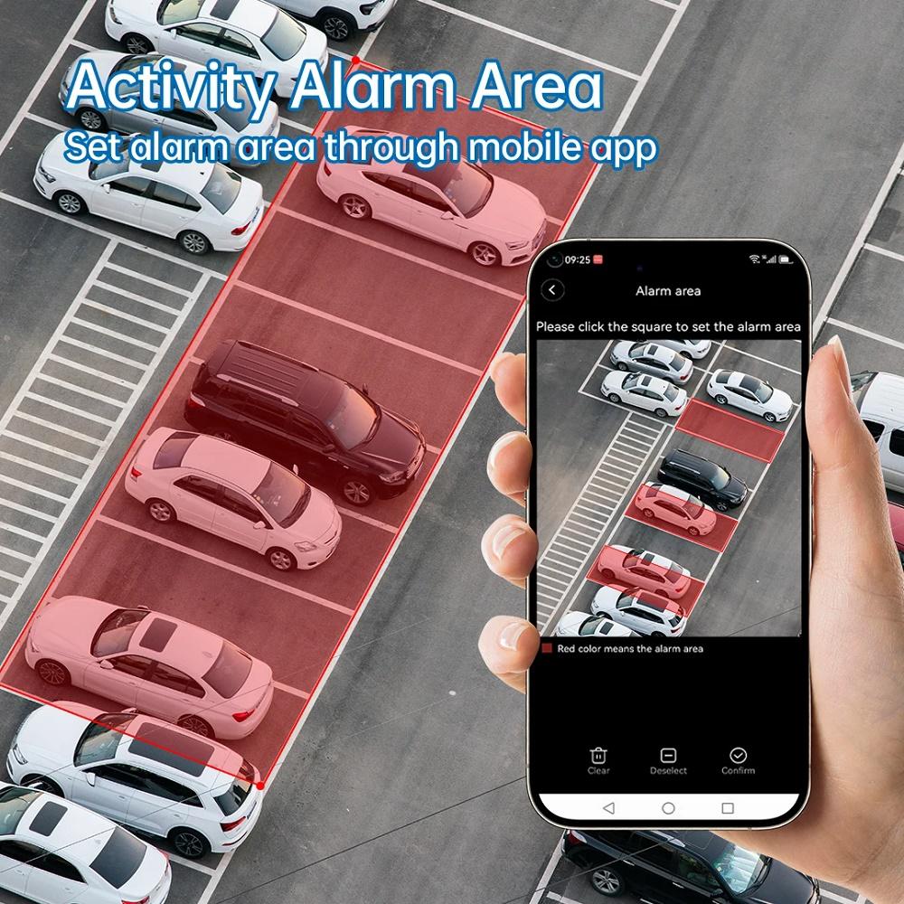 WIFI/4G Solar-powered Surveillance Camera, High-definition Lens PIR Sensor, Night Vision Waterproof IP Camera, CCTV Security Monitor