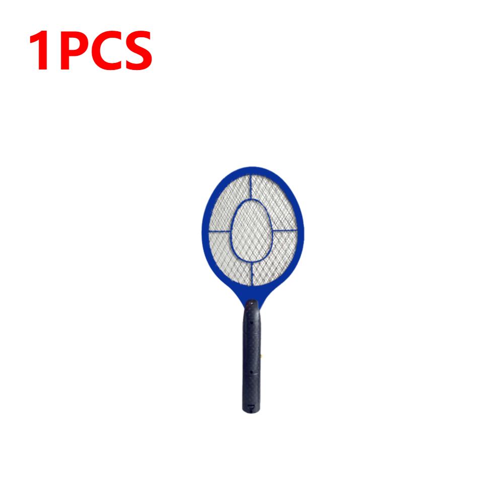 Handheld Bug Zapper Anti Mosquito Swatter Racket Multifunctional Electric Fly Swatter Battery Powered Insects Killer Racket