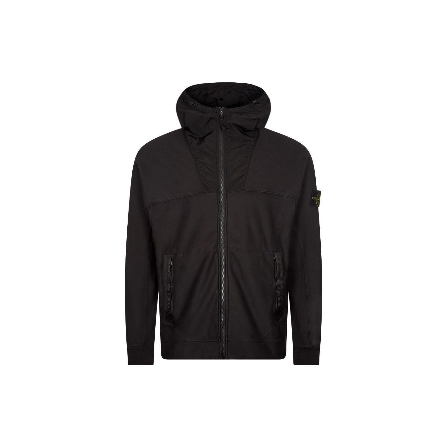 Stone Island Vienskrāsu Ar Kapuci pieguloša