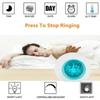 Colorful LED Ball Alarm Clock with Natural Sound Round Digital Calendar Bedside Wake Up Light