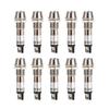 10pcs DC 12V Indicator Light Signal Lamp 8mm Mounting Hole Diameter Signal Light