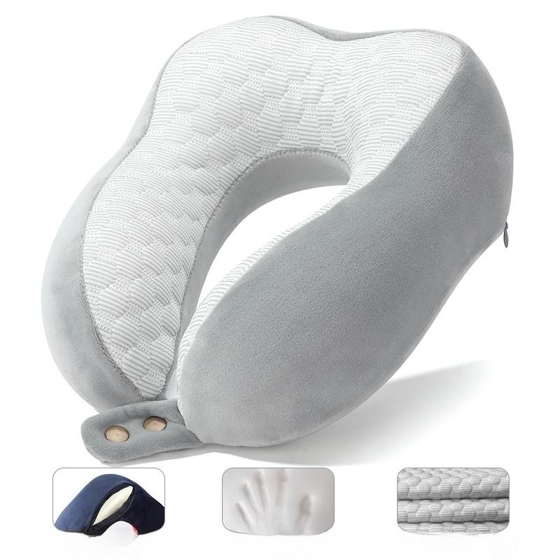 Integrated Memory Cotton U-shaped Pillow Multi Scenario Applicable Cervical Pillow 360 ° Surround Ergonomic Design Supports The Head Bedclothes