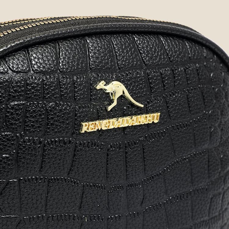 Crocodile pattern mini messenger bag women's shoulder bag