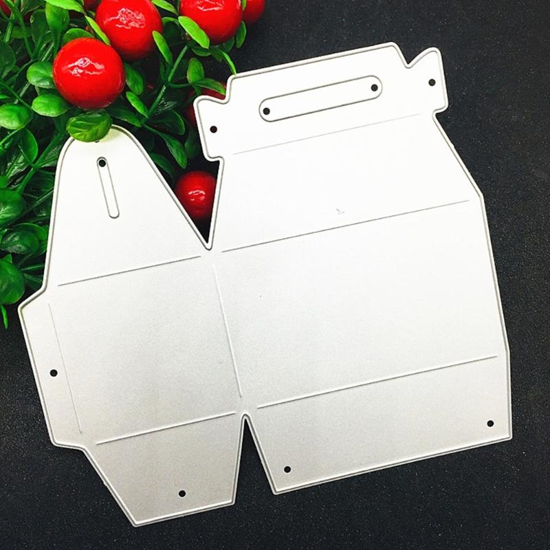 Box Prägestempel Ausstanzung Kohlenstoffstahl Stanzform für Kartenherstellung Scrapbooking Journal Album Metall Prägevorlagen