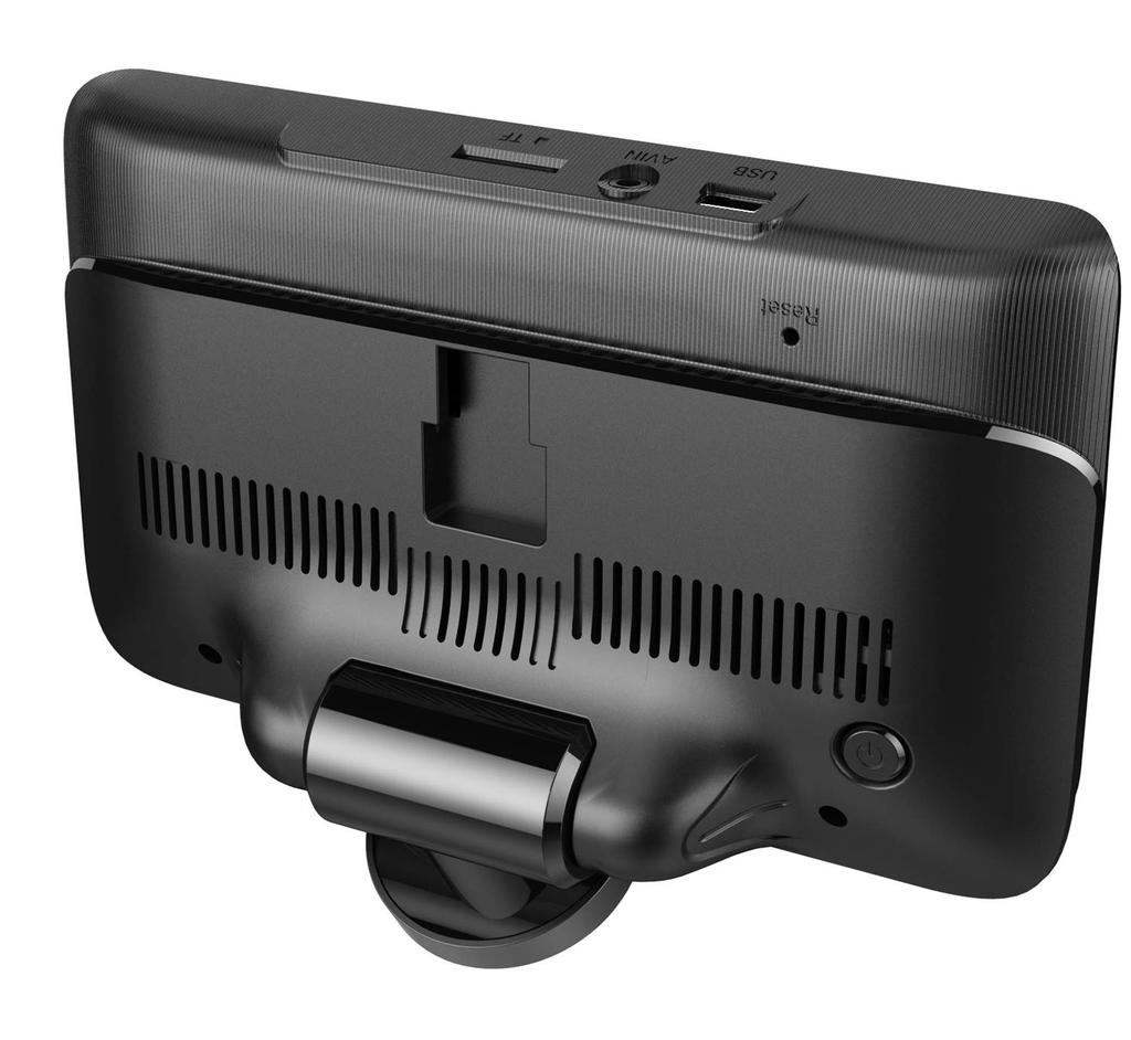 Tokyo Deco s003 Dashcam, 360°, Omnidirektional, 4,5-Zoll-LCD, Front- und Rückfahrkamera, Auto
