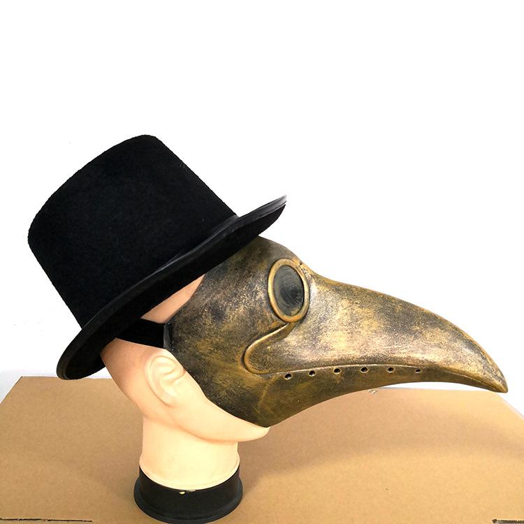 Best-selling Halloween Plague Doctor Beak Mask for Party cosplay Props and gifts