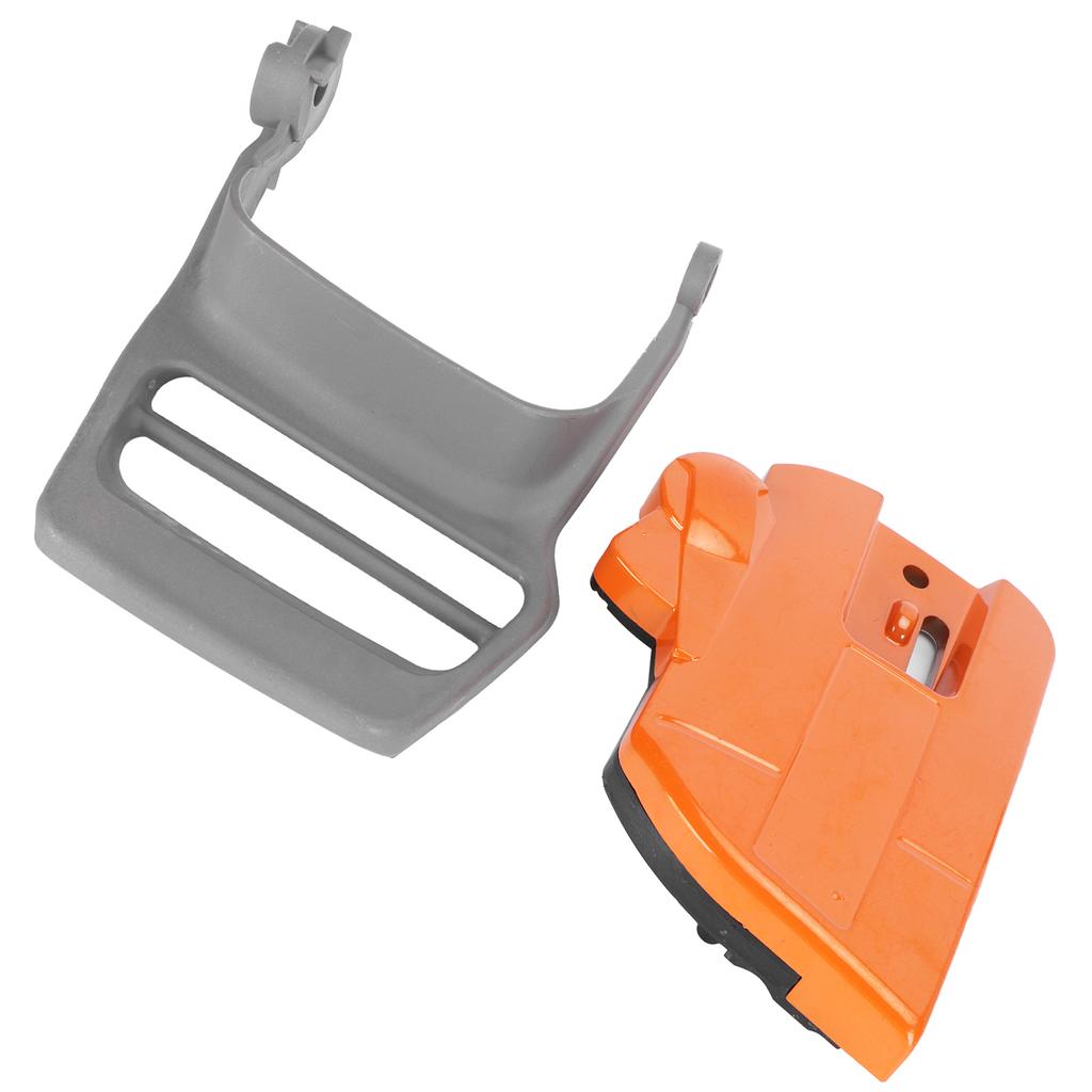 Kettenbremse Seitendeckel Handschutz Passend für Husqvarna 340 345 350 Kettensäge Werkzeugteile