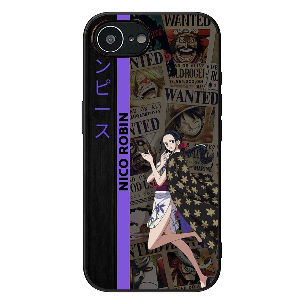 for Samsung Galaxy A36 A17 A26 A07 A35 A54 A53 A13 A33 A34 S8 S9 S20 S21 FE S10 Plus Phone Case Nico Robin Zoro One Pieces Luffy