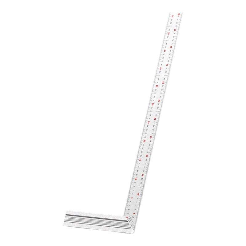 Aluminum Square Tool Right Angles Ruler Precise Marking And Measuring Capability For Professional Carpentry Tasks