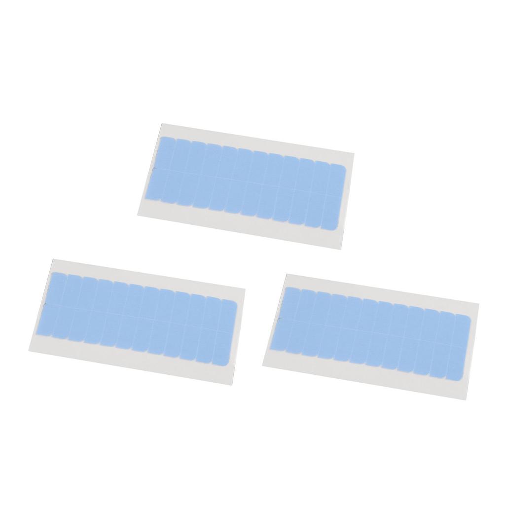 120pcs Hair Extension Tape Double Sided Strong Adhesive Easy Removal Long Lasting Wig Adhesive Tape