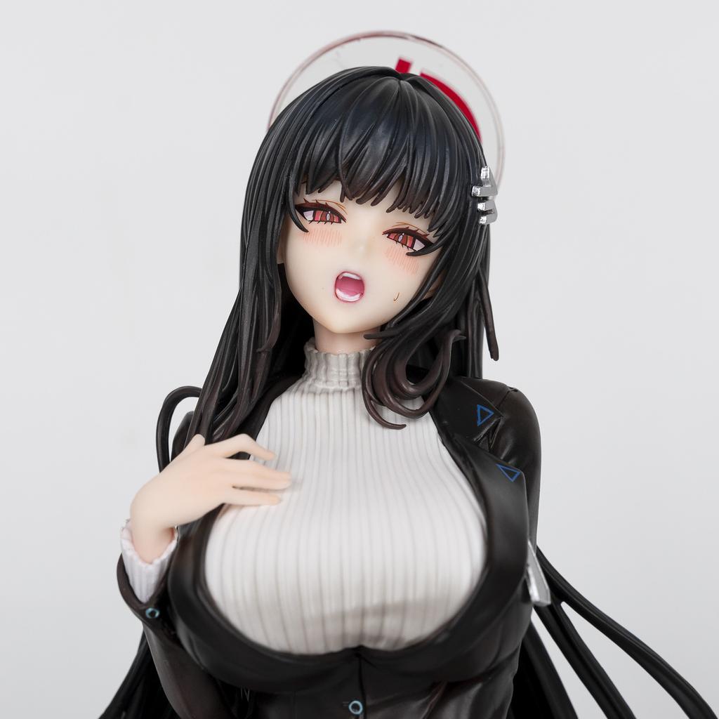 25Cm Blue Archive Figures Tsukatsuki Rio Figure Sexy Girl Tsukatsuki Anime Figurine Pvc Models Statue Collection Kids Toys Gifts
