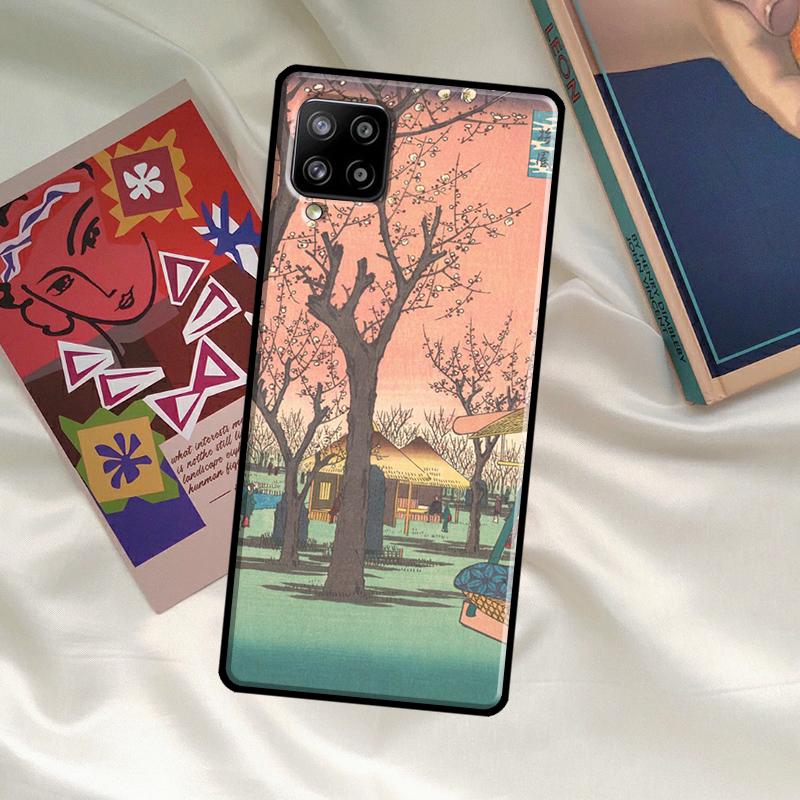 Japanese Ukiyoe Case For Samsung Galaxy A06 A16 A56 A36 A26 A54 A34 A14 A52 A32 A12 A13 A33 A53 A15 A35 A55