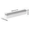Magnetic Refillable Plastic Wrap Dispenser With Cutter Kitchen Wrap Dispenser For Cutting PP Wrap, Aluminum Foil, Wax Paper