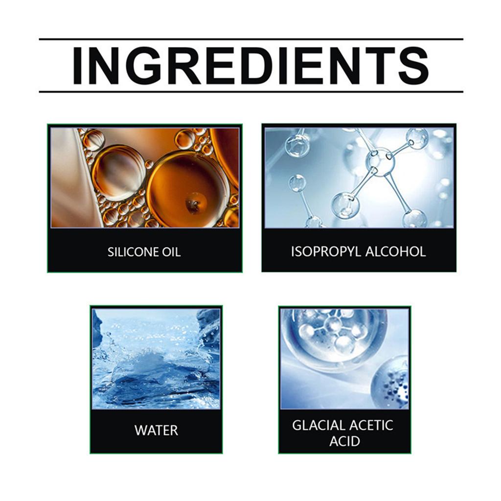 Waterless Car Interior Detailer Spray Car Interior Polishing Cleaner Spray Car Detailer Spray for Rubber & Leather Total