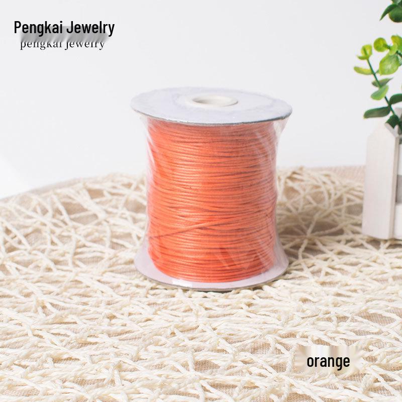 Colored Waxed Cord for DIY Bracelet and Necklace Making