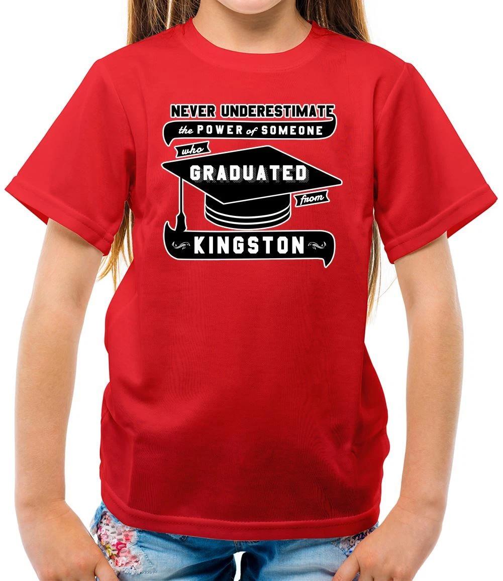 

Kingston Graduate - Kids T-Shirt - Graduation Student Uni University Grad 160