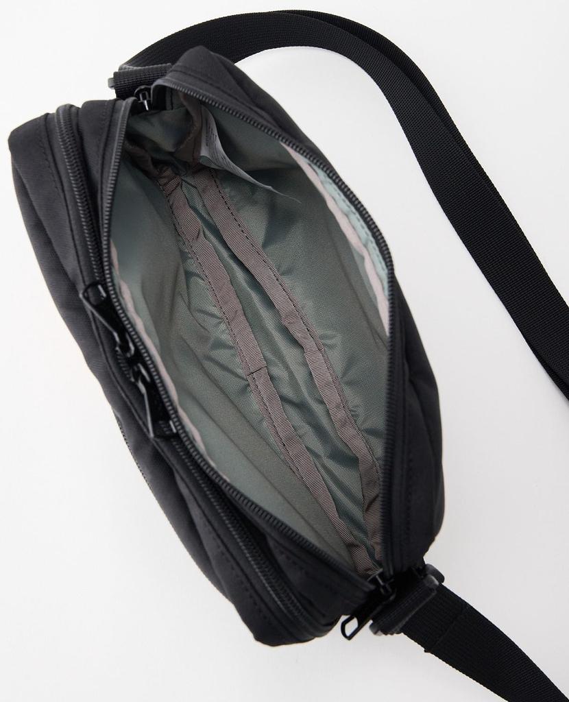 KELTY Outdoor Shoulder Bag ES RECTANGLE ZIP SHOULDER S 14cm x 23cm x 7cm Black 3259270926