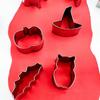 12pc Biscuit Moulds Cake Mould Halloween Cookie Mini Small Size Pumpkin Cookie Cutter Baking Tools Western Halloween Supplies L5