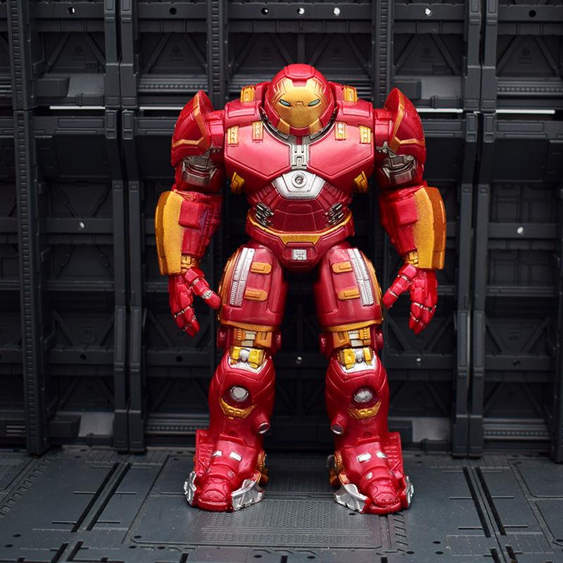 The Avengers Action Figure Hulkbuster Statue Collect Model Metallic Paint Figurine Adult Kid Xmas Toy Funny Gift Desk Decor