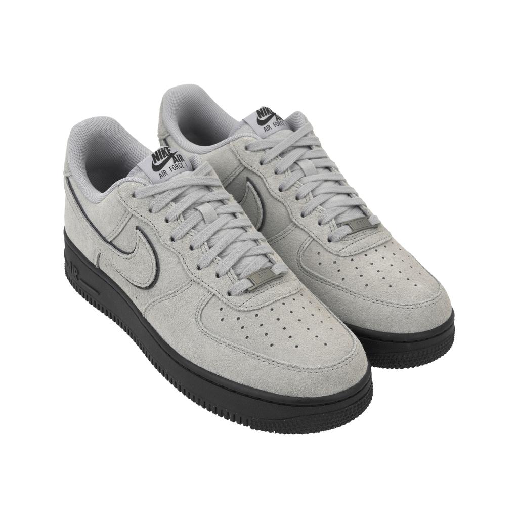 Nike Air Force 1 07 LV8 Duman Grisi Süet Erkek Spor Ayakkabıları Açık-Duman-Grisi Siyah HQ1966-001