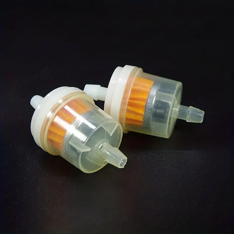 6/1pcs Universal Gasoline Gas Fuel Gasoline Oil Filter for Motorcycle Moped Scooter Motocross Gasoline Fuel Filter Accessories