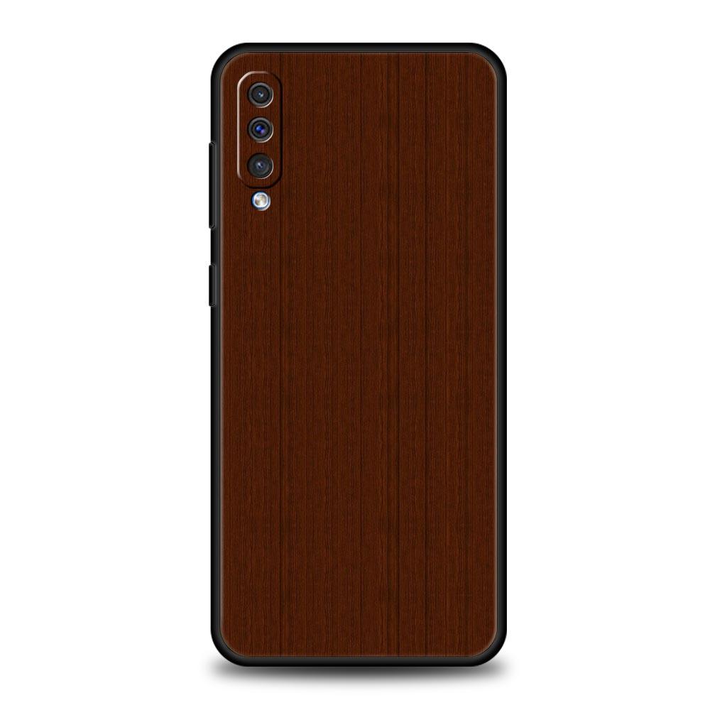 Carved Wood Case For Samsung Galaxy A52 A12 A50 A72 A20e A30 A02s A22 4G A32 5G A20s A70 A10s A40 A10 A04s Silicone Phone Cover