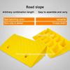 40*60*22cm Plastic PVC Road Slope Ramp Pad Portable Car Step Uphill Triangle Mat Curb Rubber