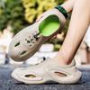 Fashion Men EVA Slippers Summer Upstream Shoes Water Breathable Wading Aqua Shoes Male Mesh Non-Slip Quick Drying Sandals Sneakers