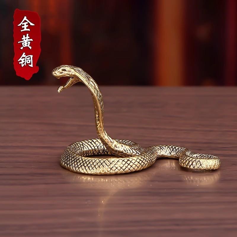 

Латунная наклейка-благовоние в виде китайского талисмана года Быка One Size